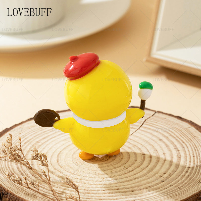 LOVEBUFF love and Deepspace Rafayel's Artsy Birb Figurine Collectible Desk Decor