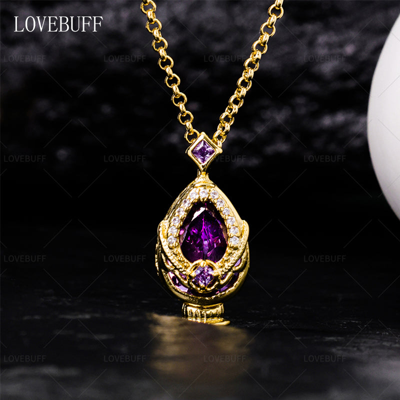 LOVEBUFF Puella Magi Madoka Magica Soul Gem Inspired Pendant Necklace