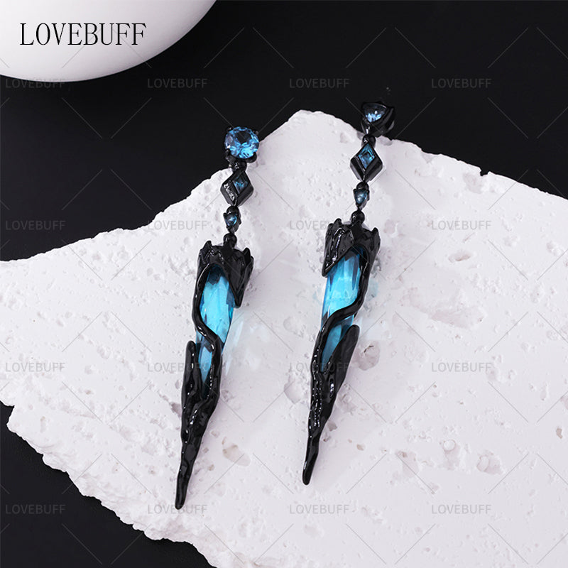 LOVEBUFF LAD Sylus: Where Drakeshadows Fall MC's Eardrop Inspired Earrings