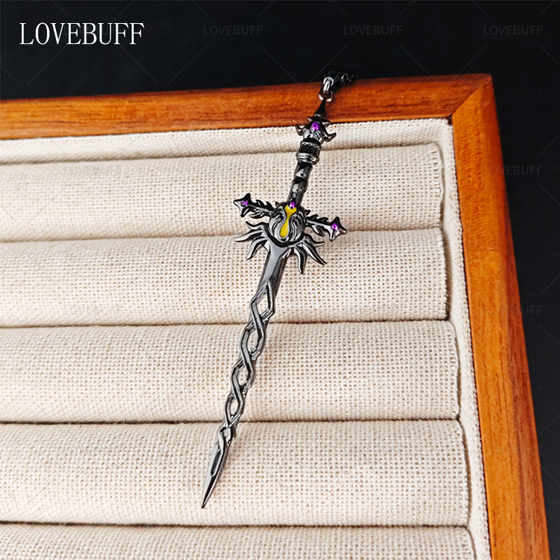Identity V Cryptic Notes Dead Souls Sword Inspired Necklace