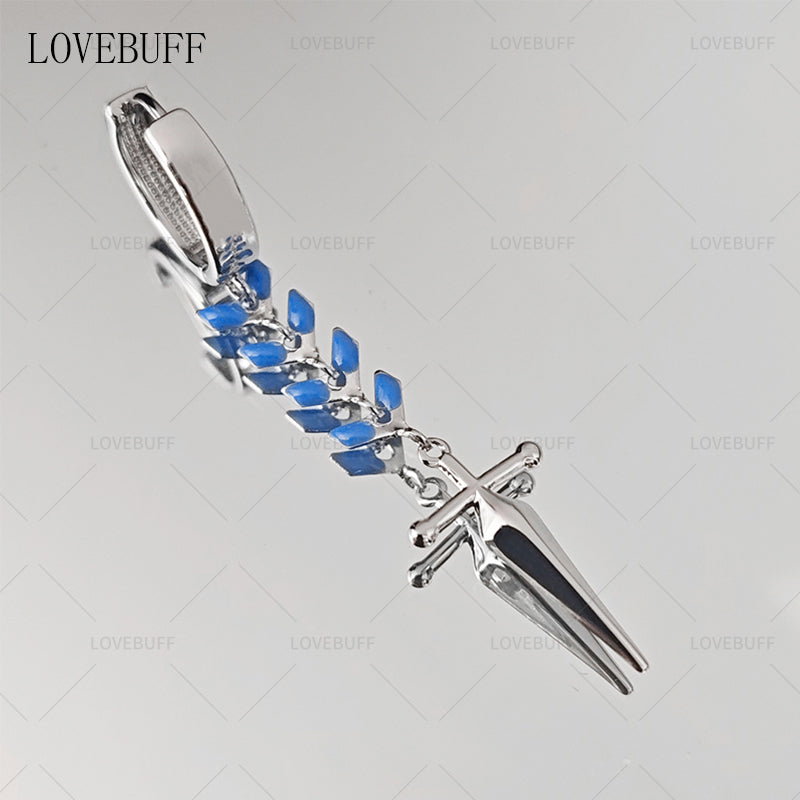 LOVEBUFF Arknights Exusiai the New Covenant Cosplay Earrings