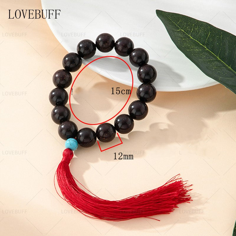 LOVEBUFF Honkai: Star Rail Jiaoqiu's Rosewood Beads Beaded Bracelet