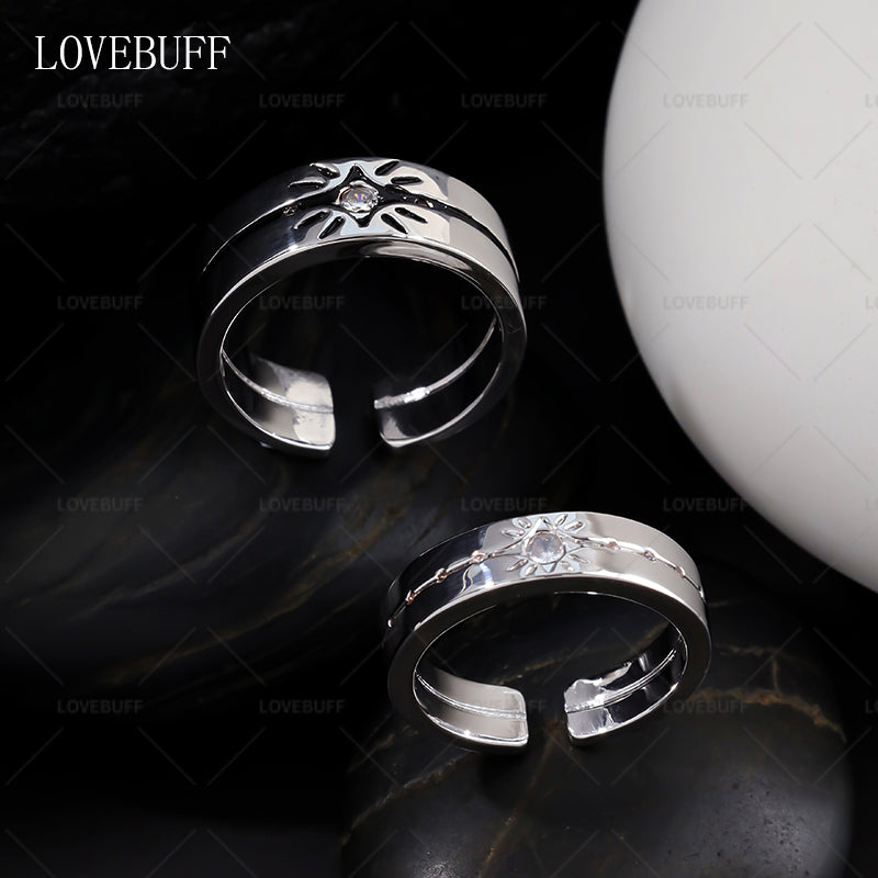 LOVEBUFF Love and Deepspace Cosplay Rafayel Zayne Xavier Affinity 100 Finger Ring