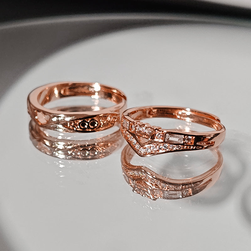 LOVEBUFF Tears of Themis 5th Anniversary Rings Wedding Bands