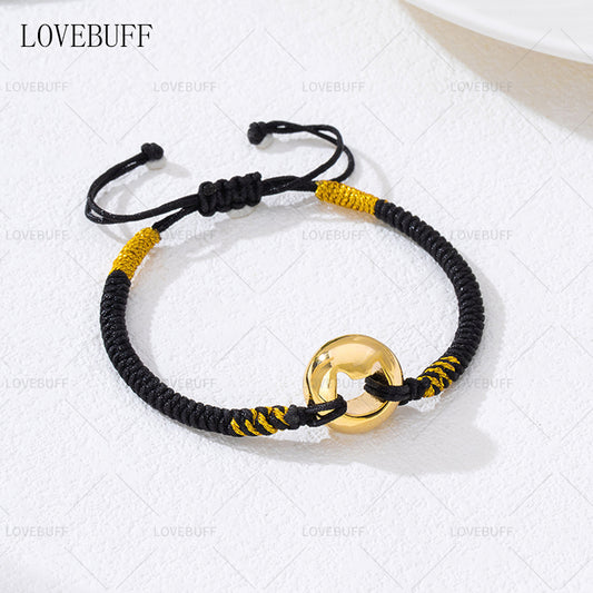 LOVEBUFF Where Winds Meet Meow Meow Golden Abacus Inspired Bracelet