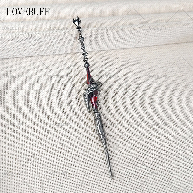LOVEBUFF Love and Deepspace LaDs Sylus Silverwing Fiend Cosplay Earrings