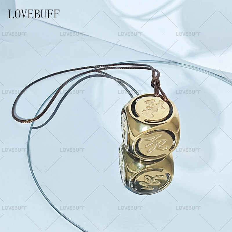 LOVEBUFF Where Winds Meet Dice Pendant Ornament Bag Charm
