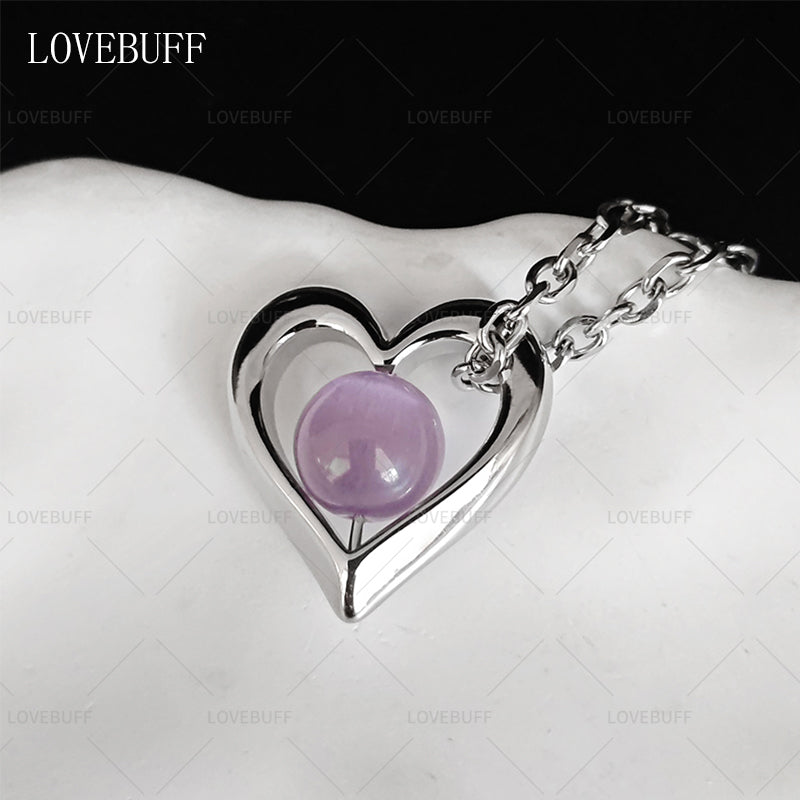 LOVEBUFF Maid-Sama 会長はメイド様  회장님은 메이드 사마 Heart Pendant Necklace
