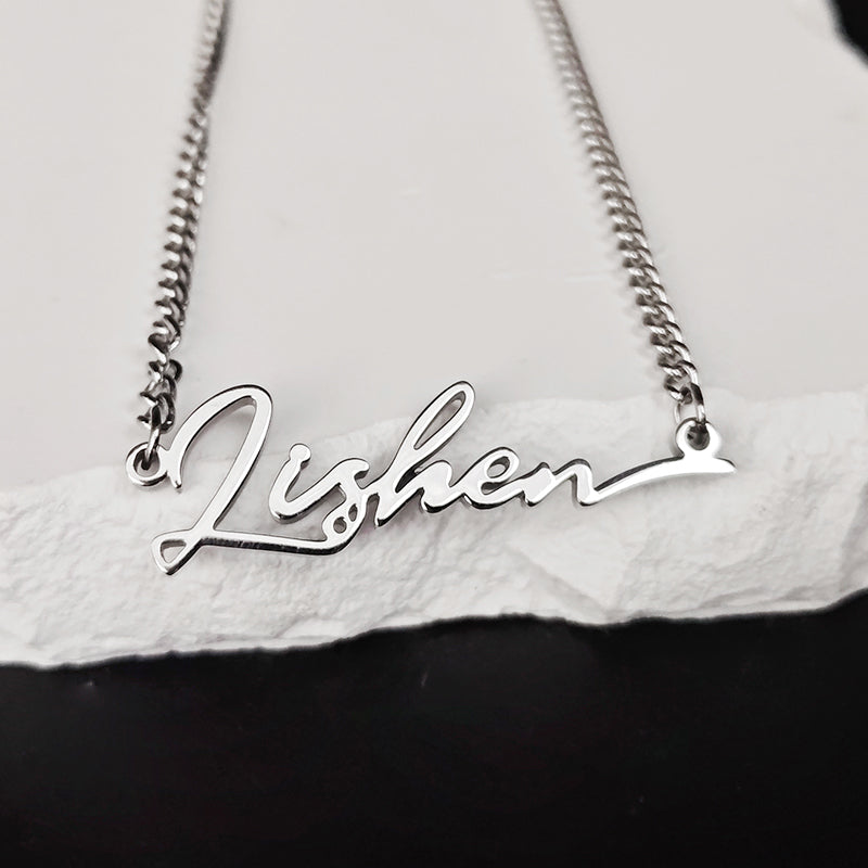 LOVEBUFF LAD Character Sylus Rafayel Caleb Zayne Xavier Name Necklace