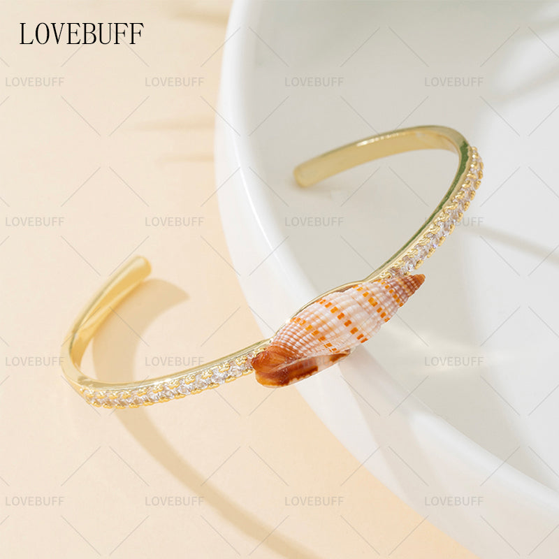 LOVEBUFF LAD Rafayel Promised Wildfire Sea Snail Bracelet 2pc Set