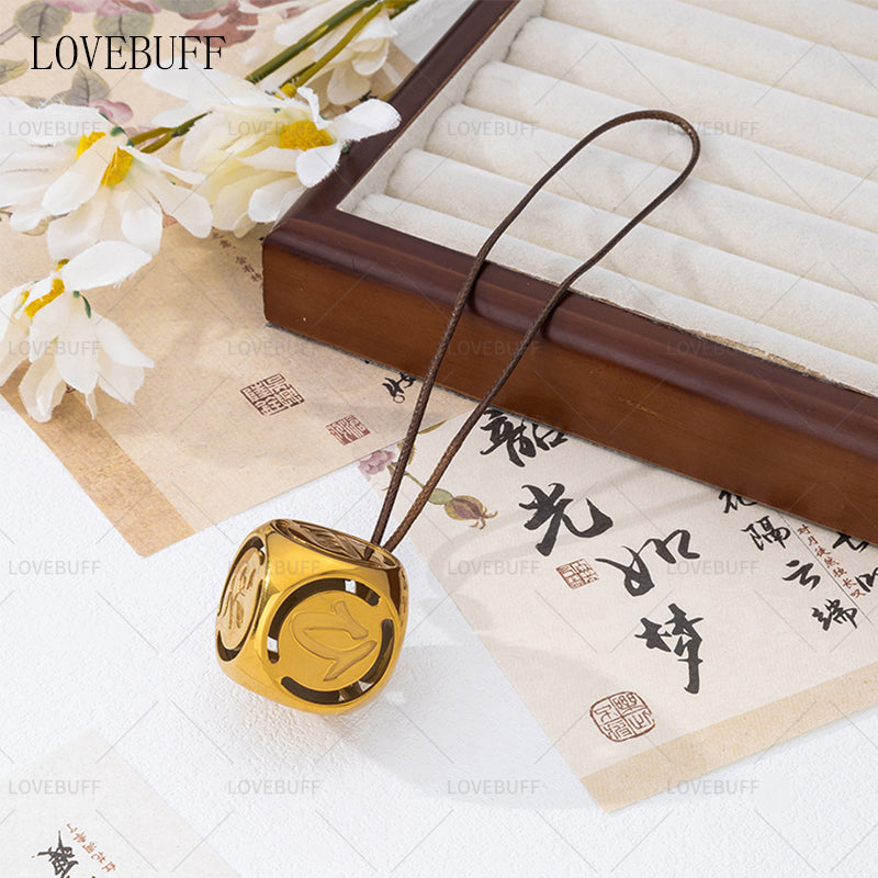 LOVEBUFF Where Winds Meet Dice Pendant Ornament Bag Charm
