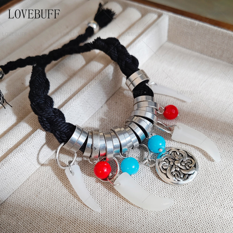 LOVEBUFF Love And Deepspace LAD Grassland Romance Sylus's Necklace Inspired Bracelet