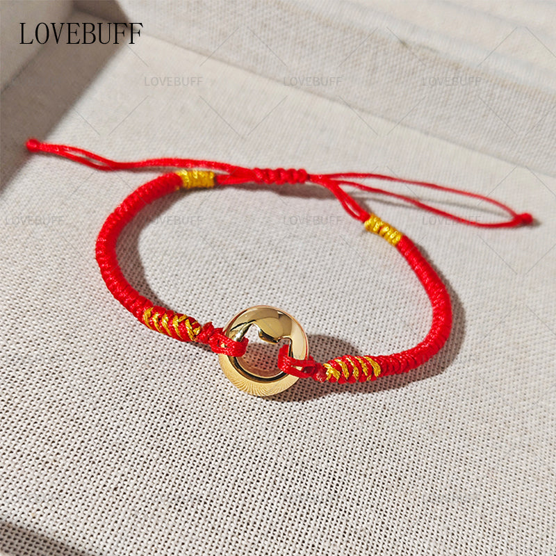 LOVEBUFF Where Winds Meet Meow Meow Golden Abacus Inspired Bracelet