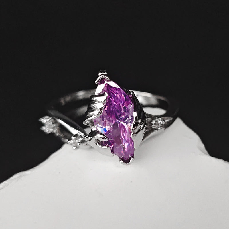 LOVEBUFF LAD Rafayel Mermaid Fish Impression Themed Ring