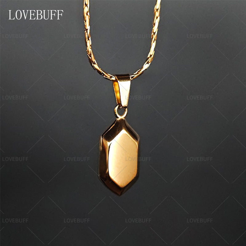 LOVEBUFF The Legend of Zelda 젤다의 전설 Rupee ルピー Inspired Pendant Necklace