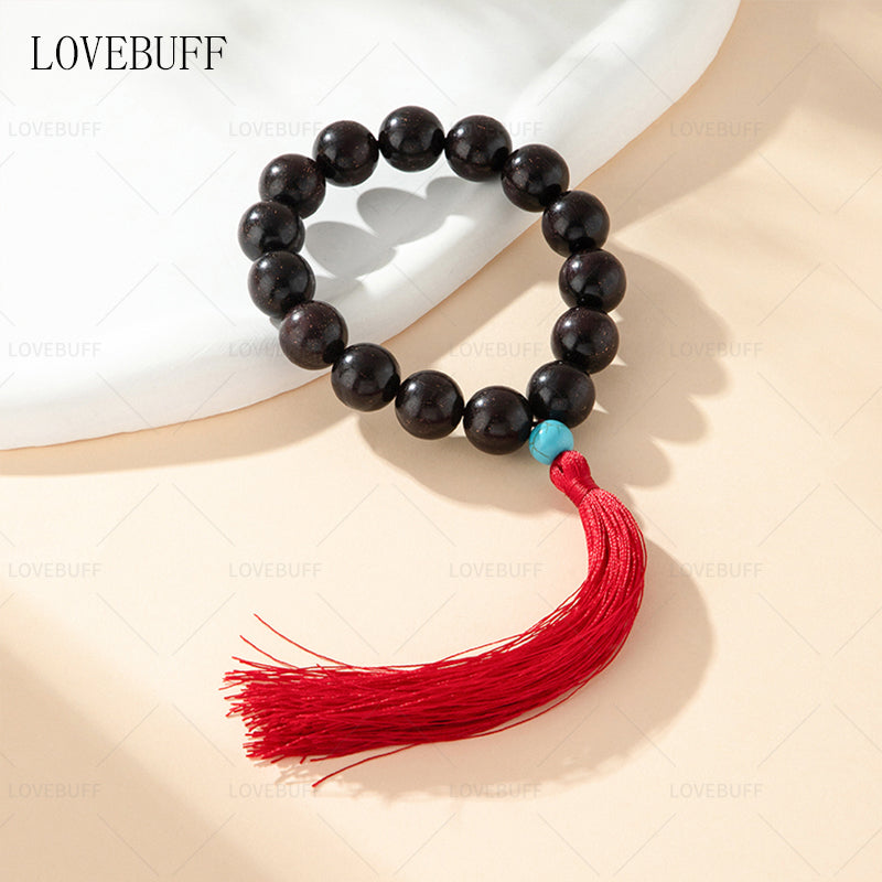 LOVEBUFF Honkai: Star Rail Jiaoqiu's Rosewood Beads Beaded Bracelet