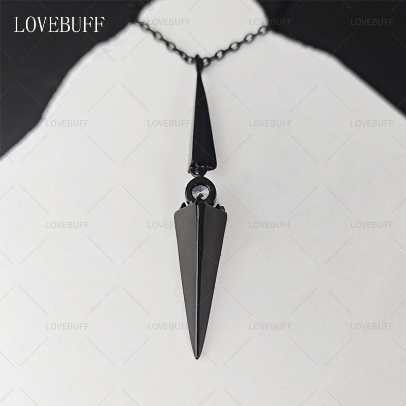 LOVEBUFF Path to Nowhere Shalom Schorl Inspired Necklace