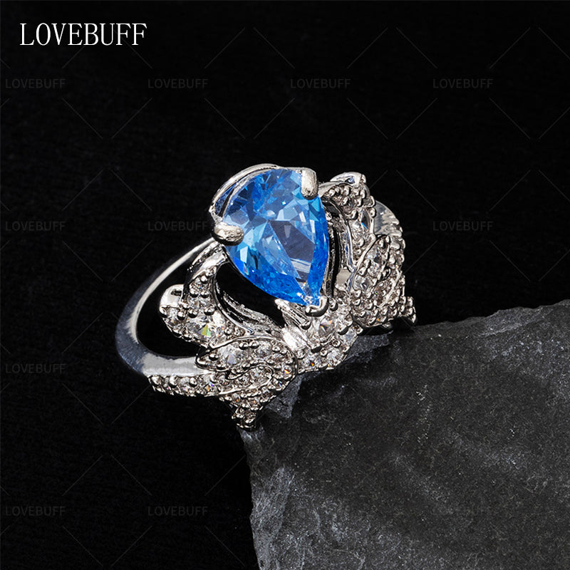LOVEBUFF Light and Night Osborn Joséphine Soir de Fête Style Ring
