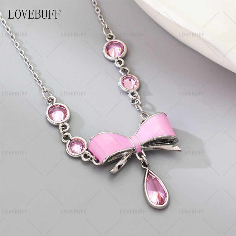 LOVEBUFF LAD Rafayel Boundless Seas MC's Bow Pendant Necklace