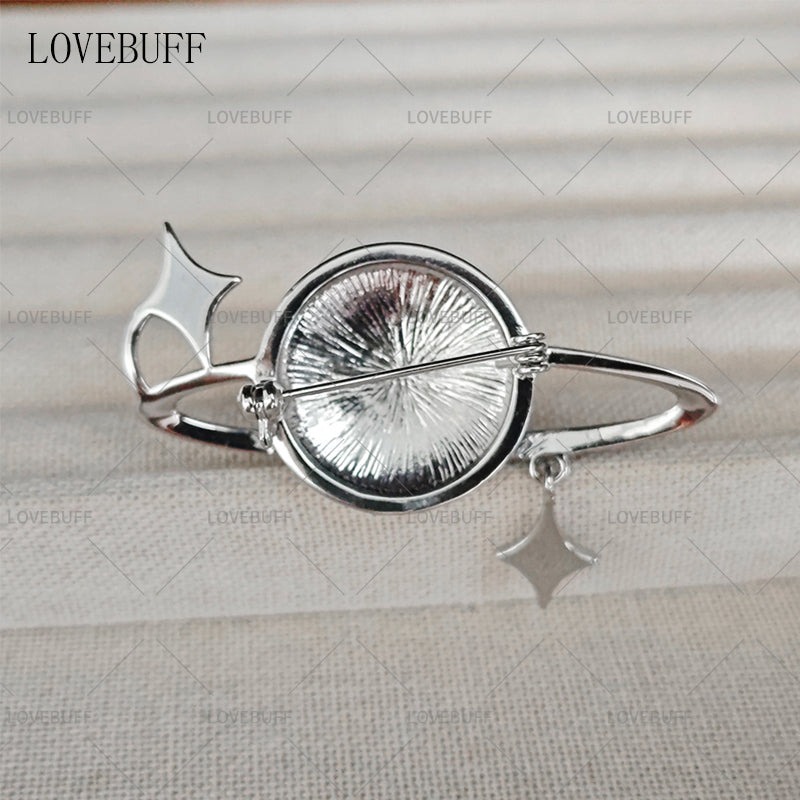LOVEBUFF LAD Xavier Carefree Comfort Outfit Accessory Star Planet Pin Brooch