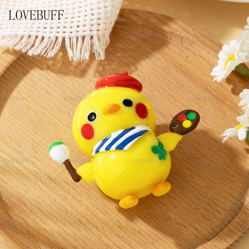 LOVEBUFF love and Deepspace Rafayel's Artsy Birb Figurine Collectible Desk Decor