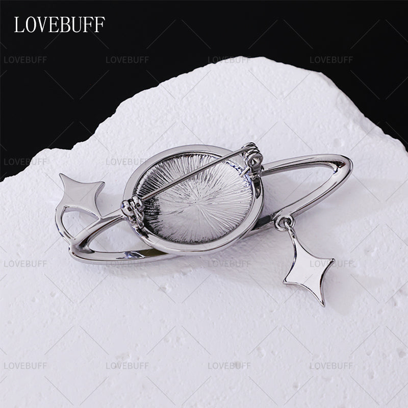 LOVEBUFF LAD Xavier Carefree Comfort Outfit Accessory Star Planet Pin Brooch