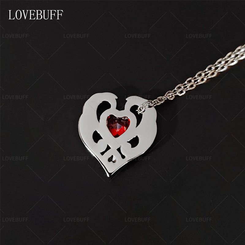 LOVEBUFF LoliRock Iris's Heart Pendant Necklace (ships in 1 month)