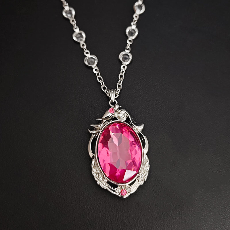 LOVEBUFF Identity V Cryptic Notes Cursed Sapphire Cosplay Necklace