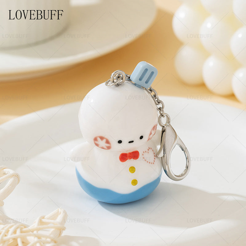 LOVEBUFF Love and Deepspace Zayne Happy Snowman Keychain Pendant Bag Charm