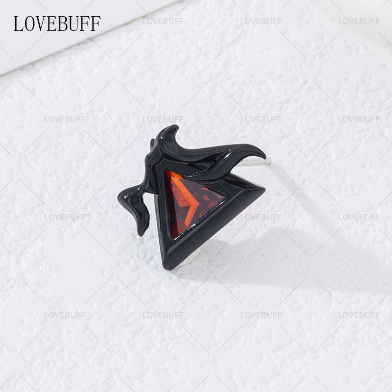 LOVEBUFF Love And Deepspace Heartbeats Ablaze Sylus Improvised Flow Earrings