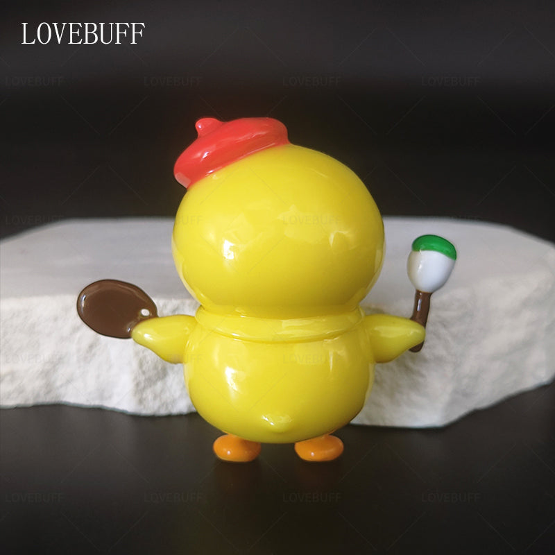 LOVEBUFF love and Deepspace Rafayel's Artsy Birb Figurine Collectible Desk Decor