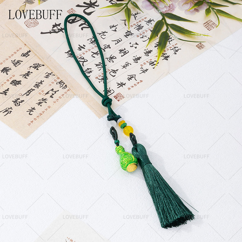 The Immortal Ascension Han Li Heaven Controlling Vial Inspired Tassel Decor Bag Charm