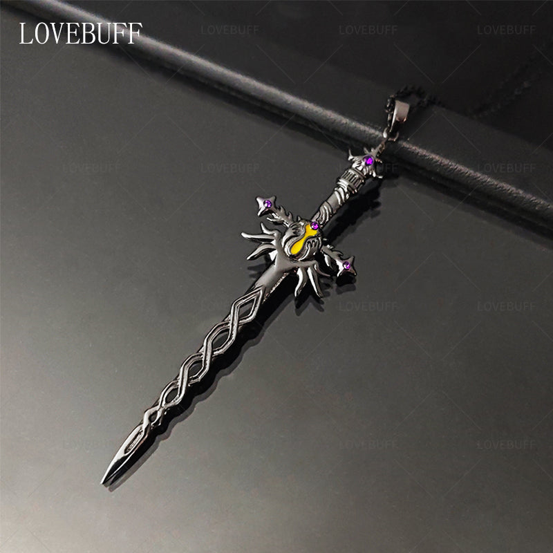 Identity V Cryptic Notes Dead Souls Sword Inspired Necklace