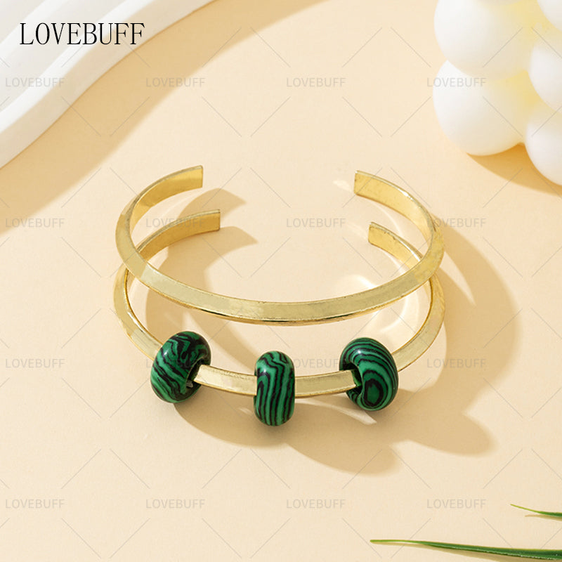 LOVEBUFF Honkai: Star Rail Yunli's Bracelets Inspired Cuff Bracelet 2pc Set