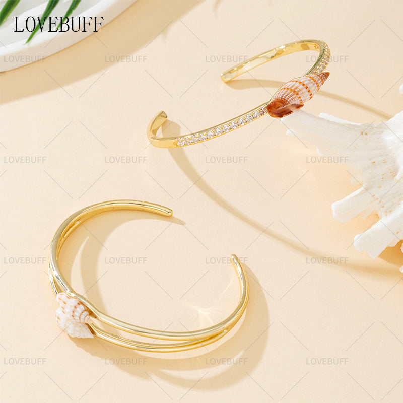 LOVEBUFF LAD Rafayel Promised Wildfire Sea Snail Bracelet 2pc Set
