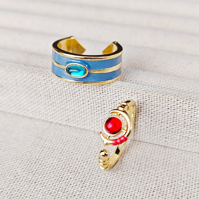 Frieren Magic Wand Staff Himmel Sword of the Hero Weapon Inspired Ring