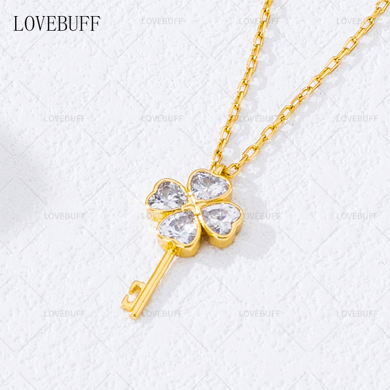 LOVEBUFF Shugo Chara Humpty Lock Dumpty Key Inspired Necklace