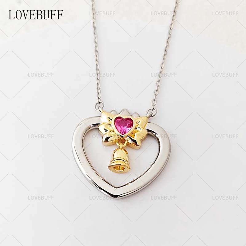 Tokyomewmew 베리베리 뮤우뮤우 Ichigo Momomiya 홍베리 Strawberry Bell Inspired Necklace