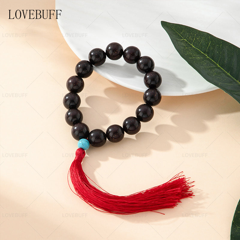 LOVEBUFF Honkai: Star Rail Jiaoqiu's Rosewood Beads Beaded Bracelet