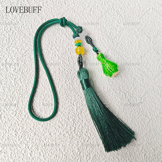 The Immortal Ascension Han Li Heaven Controlling Vial Inspired Tassel Decor Bag Charm (ships in 2 weeks)