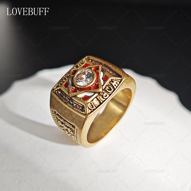 LOVEBUFF Love and Deepspace Radiant Brilliance Sylus Champion's Ring