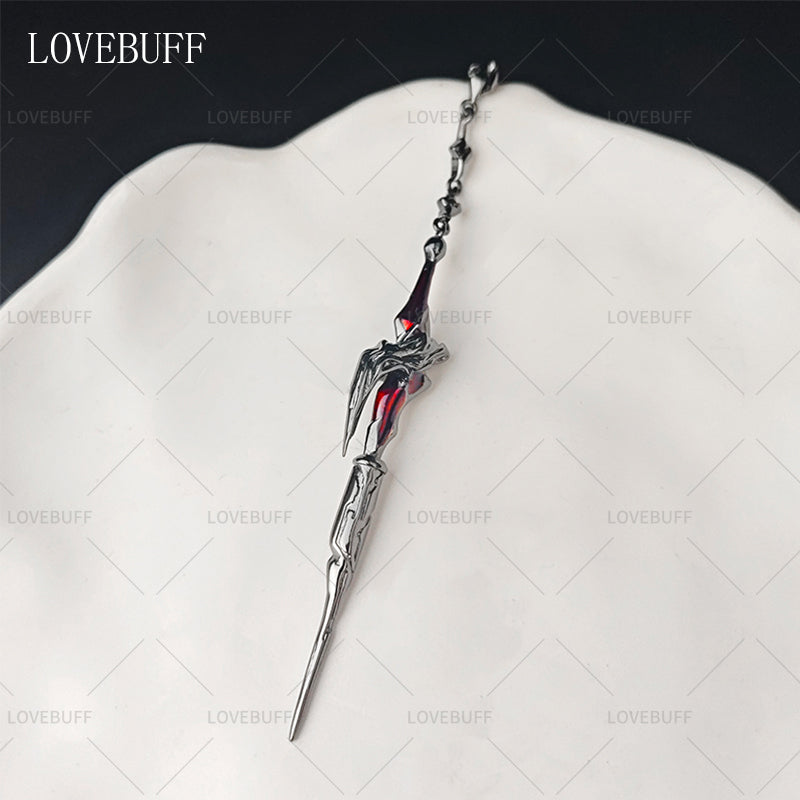 LOVEBUFF Love and Deepspace LaDs Sylus Silverwing Fiend Cosplay Earrings