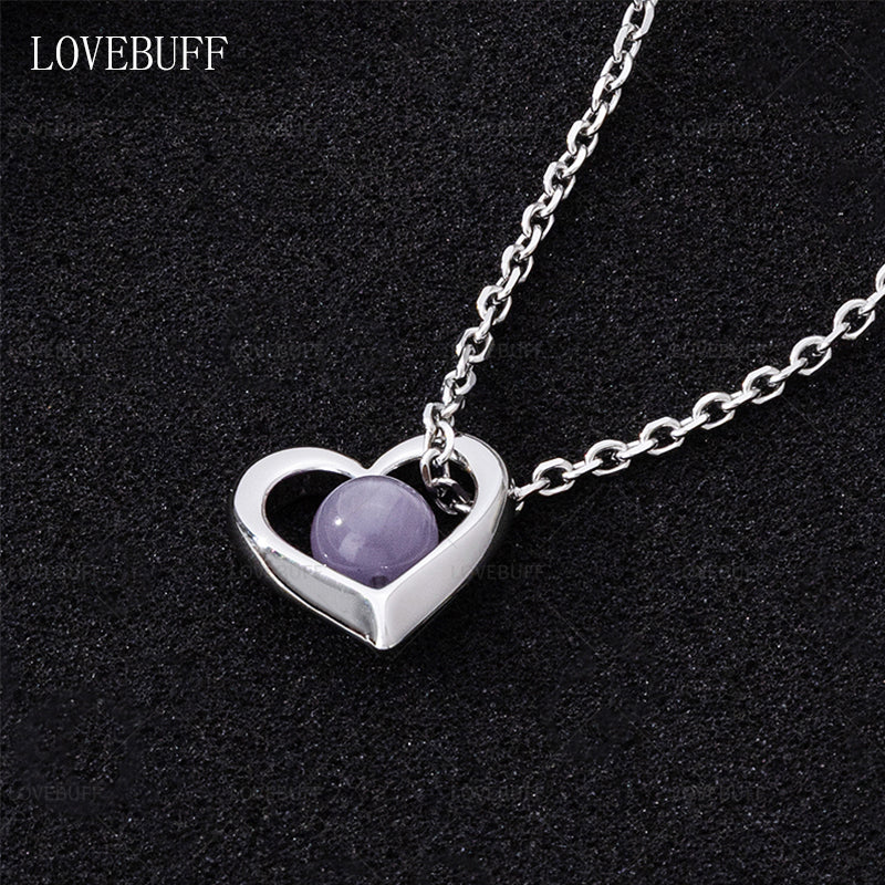 LOVEBUFF Maid-Sama 会長はメイド様  회장님은 메이드 사마 Heart Pendant Necklace
