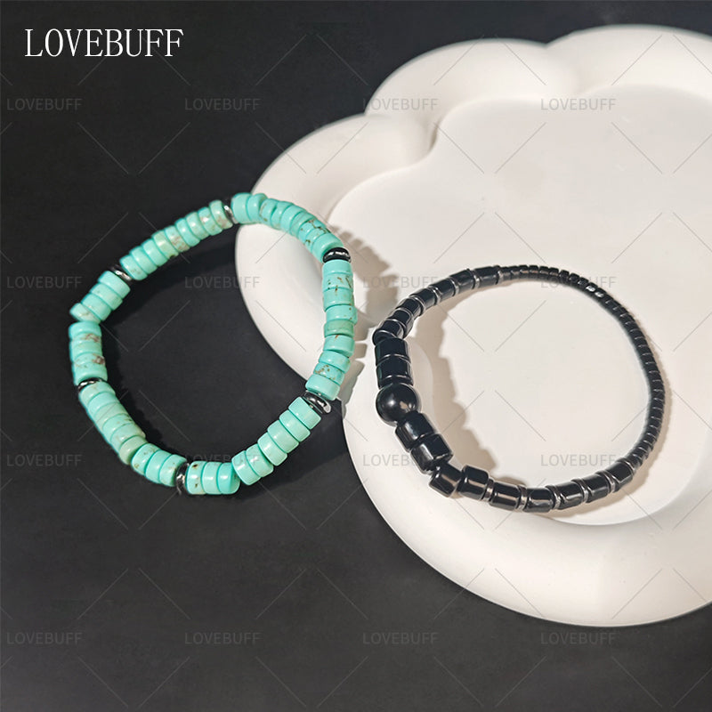 LOVEBUFF LAD You and Midsummer Zayne Runaway Waves Beaded Bracelet 2pc Set