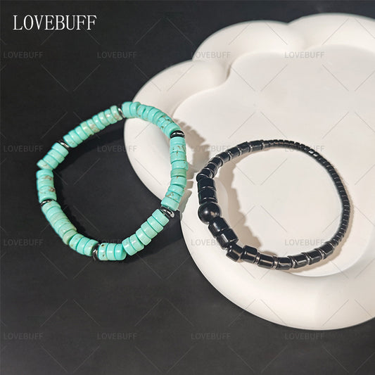 LOVEBUFF LAD You and Midsummer Zayne Runaway Waves Beaded Bracelet 2pc Set (ships in 1 week)