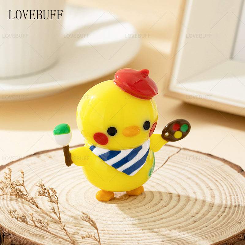 LOVEBUFF love and Deepspace Rafayel's Artsy Birb Figurine Collectible Desk Decor