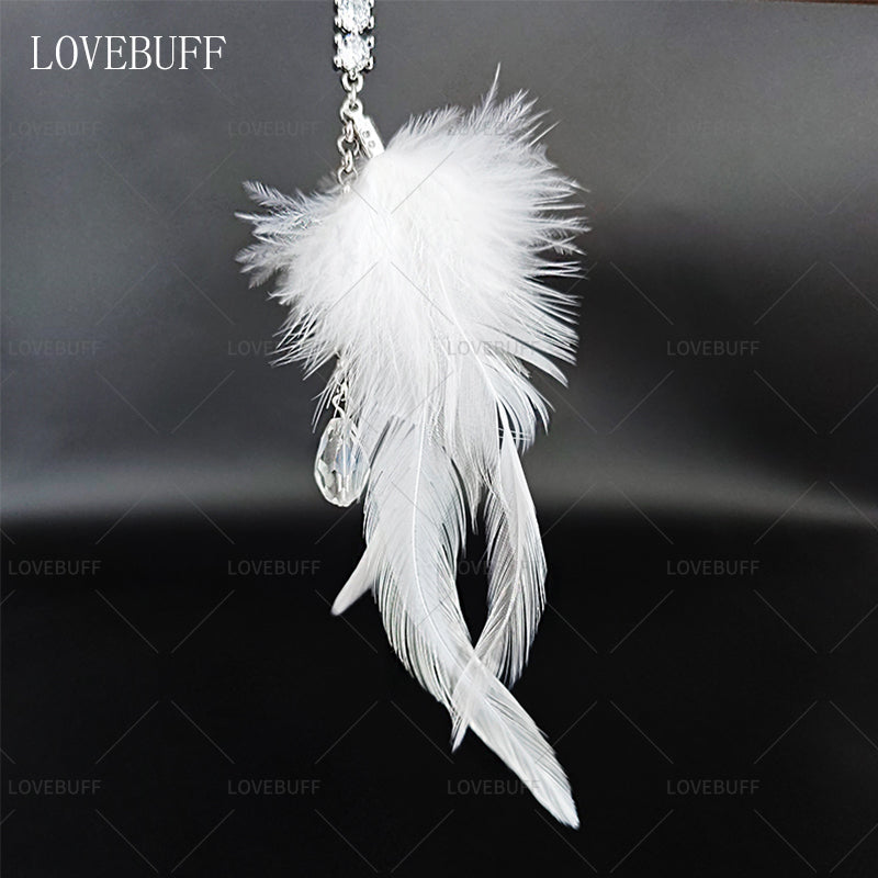 LOVEBUFF LAD Sylus MC's Feather Whisper Wedding Earrings