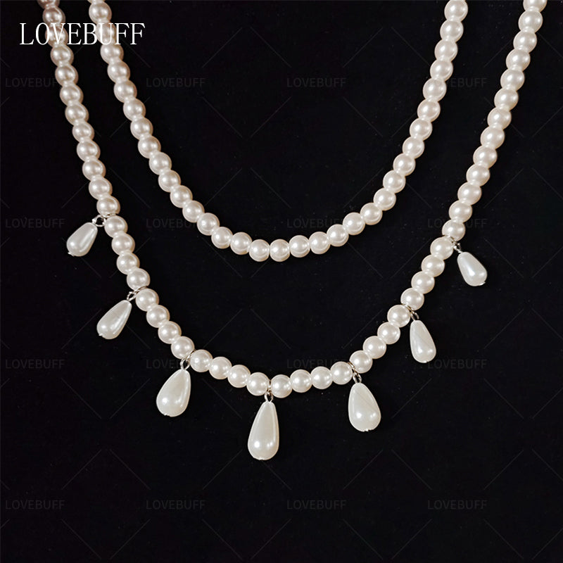 LOVEBUFF LaDs Sylus Echo of Kahli Tanakahli Pearl Necklace