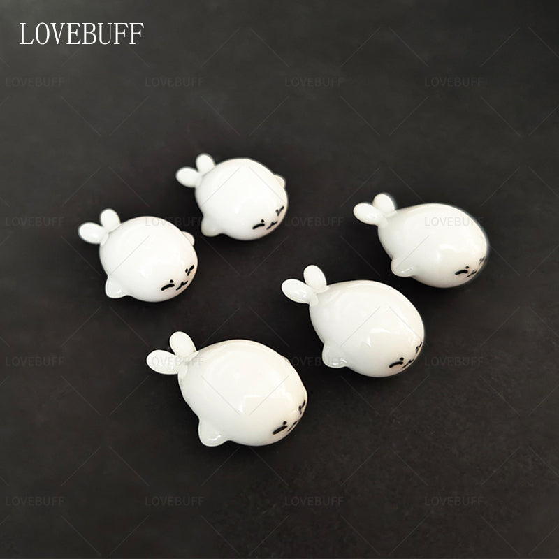 LOVEBUFF love and Deepspace LAD Zayne Seal Miniature Figurine Resin Decor 5pc Set