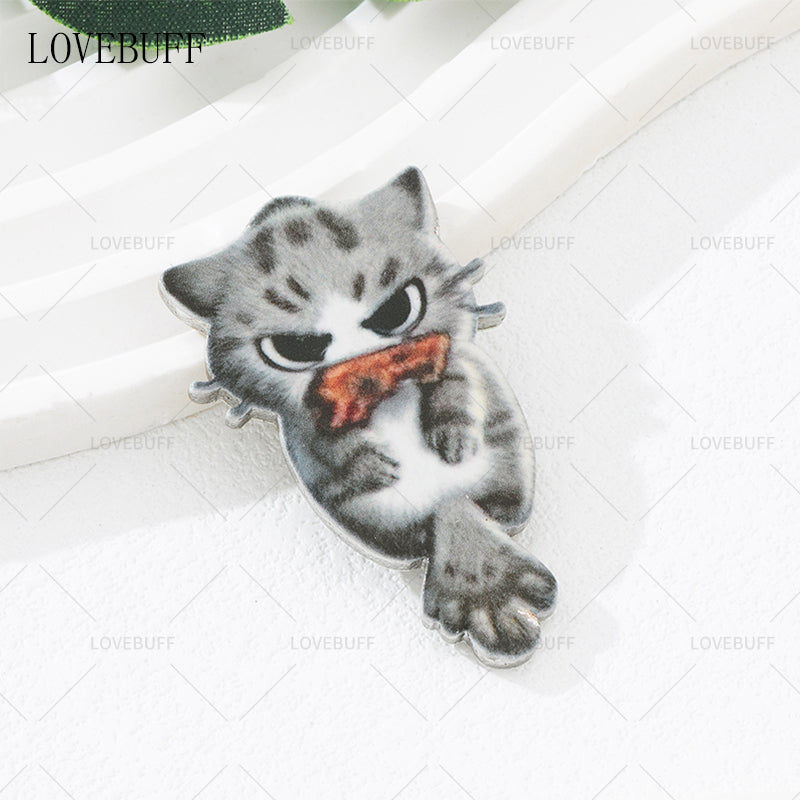 LOVEBUFF Love And Deepspace Sylus Li Hua Cat Refrigerator Magnet 2pc Set